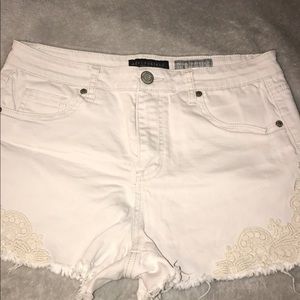 Aeropostale white shorts